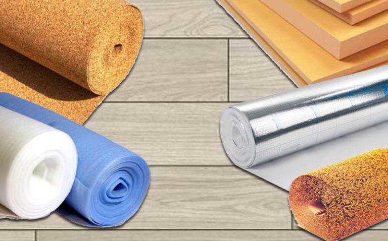 Какую подложку выбрать под ламинат на бетонный пол