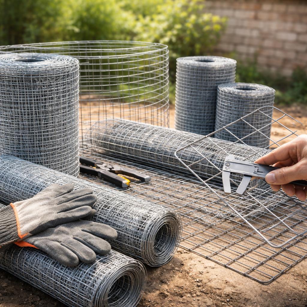 Как выбрать металлическую сварную сетку под задачу